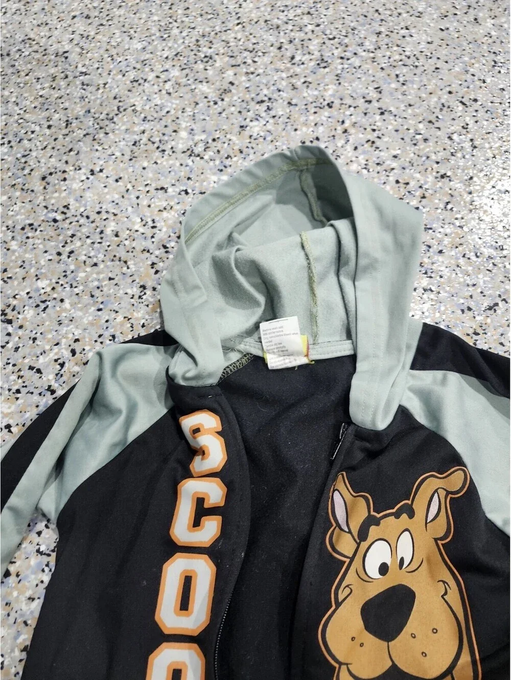 Vintage Y2K Kids Scooby Doo Tracksuit Outfit Rare Size 5